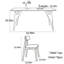 Table de salle à manger italienne moderne-124513893-124513892