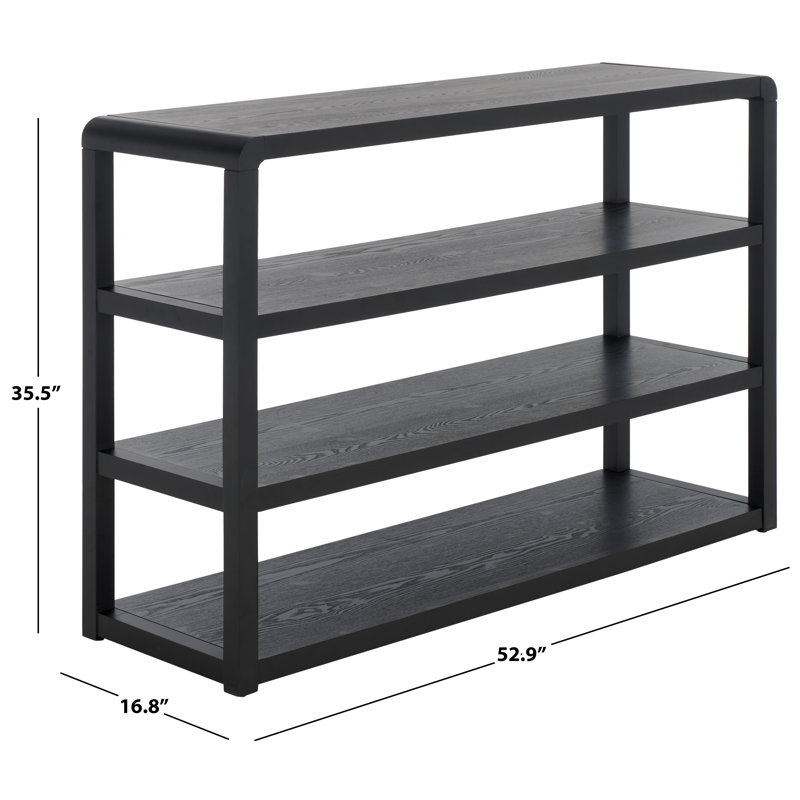 Omara Console Table, Black