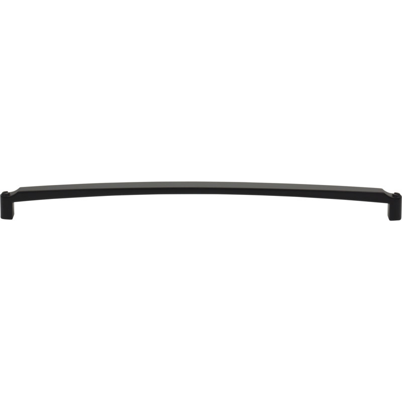 Haddonfield Bar Pull, Flat Black, 12" Center to Center
