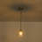 Modern 1-Light Single Dome Kitchen Island Pendant With Clear Glass-1618353748