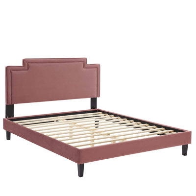 Modway Liva Performance Velvet Bed