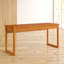 Jess Solid Wood Writing Desk-25401043-89990380