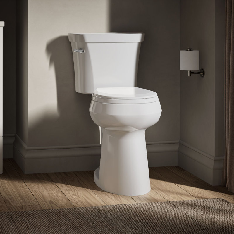 Cuvette de toilette haute Highline, Blanc