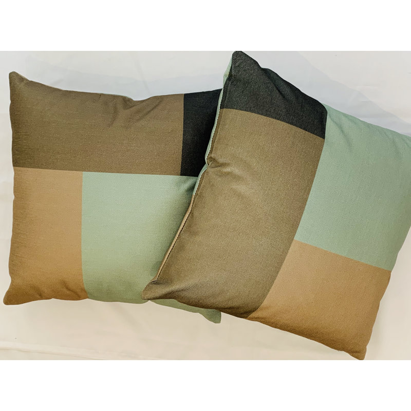 Niviarsiaq Indoor / Outdoor Patchwork Square Throw Cushion Cover