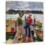 « the big one » par mead schaeffer, reproduction d’art sur toile tendue-15060553
