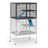 MidWest Homes for Pets Deluxe Critter Nation Add-On Unit Small Animal Cage