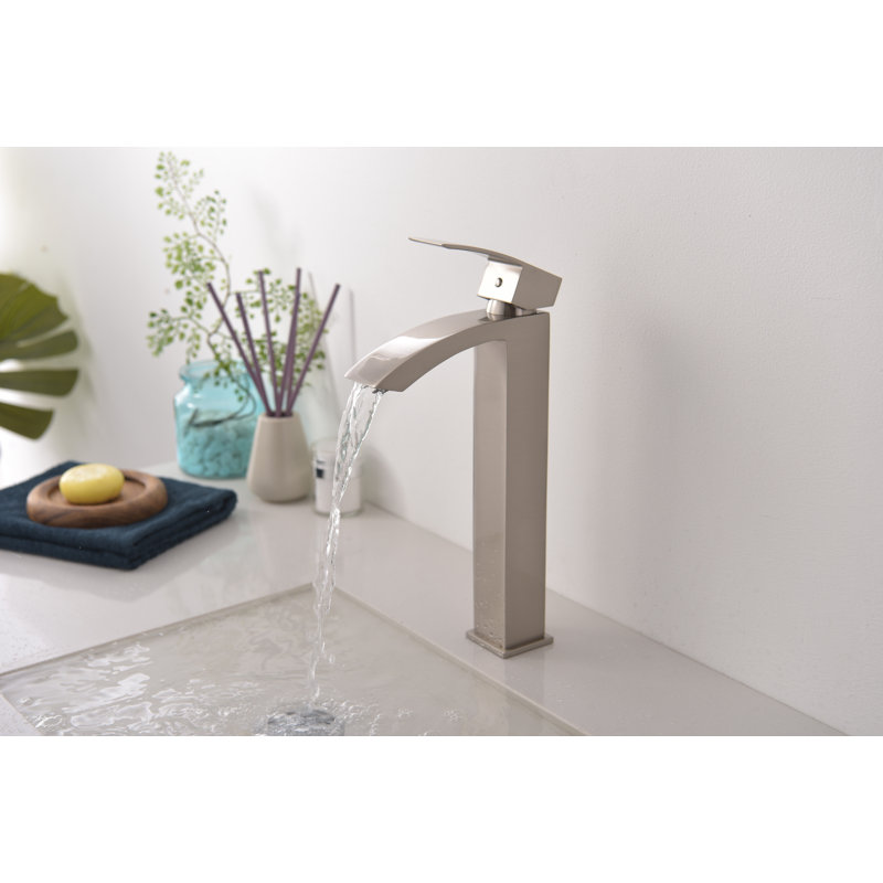 Robinet pour salle de bain Reynoldsburg, Nickel brossé