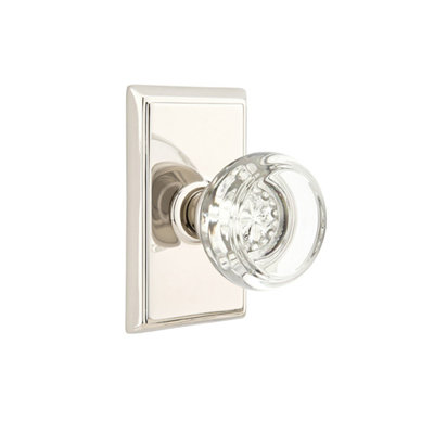 Passage Georgetown Knob with Rectangular Rose