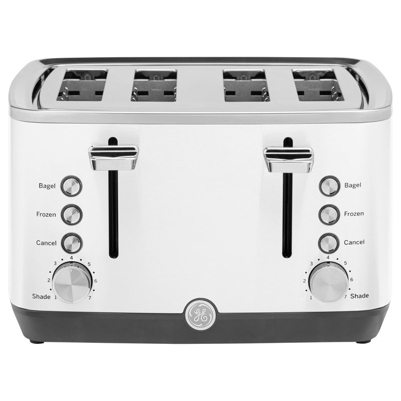 GE 4-Slice Toaster, Snow White