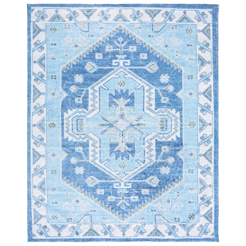 Blessen Hand Loomed Performance Oriental Rug, Rectangle 8' x 10'