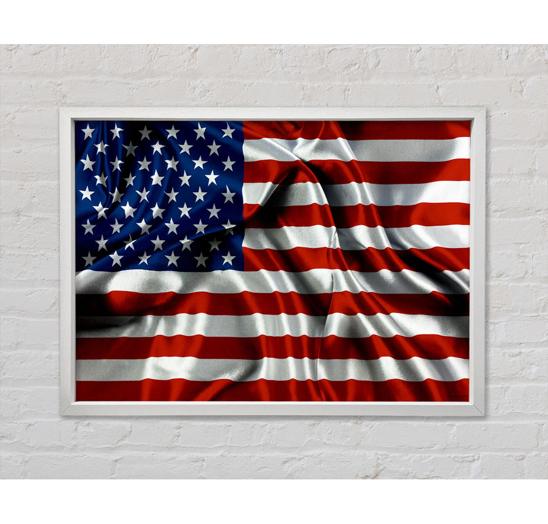 Amerikanische Usa Flagge - Druck