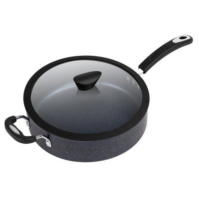 Casserole antiadhésive de 5,3 pte avec couvercle Ozeri Stone Earth All-In-One APEO & PFOA