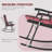 Outdoor Patio With 2 Rocking Chairs & Glass Table, Red - Ideal For Porch, Camping, Balcony 3 Piece In Folding Thick Padding Foldable Coffee Table