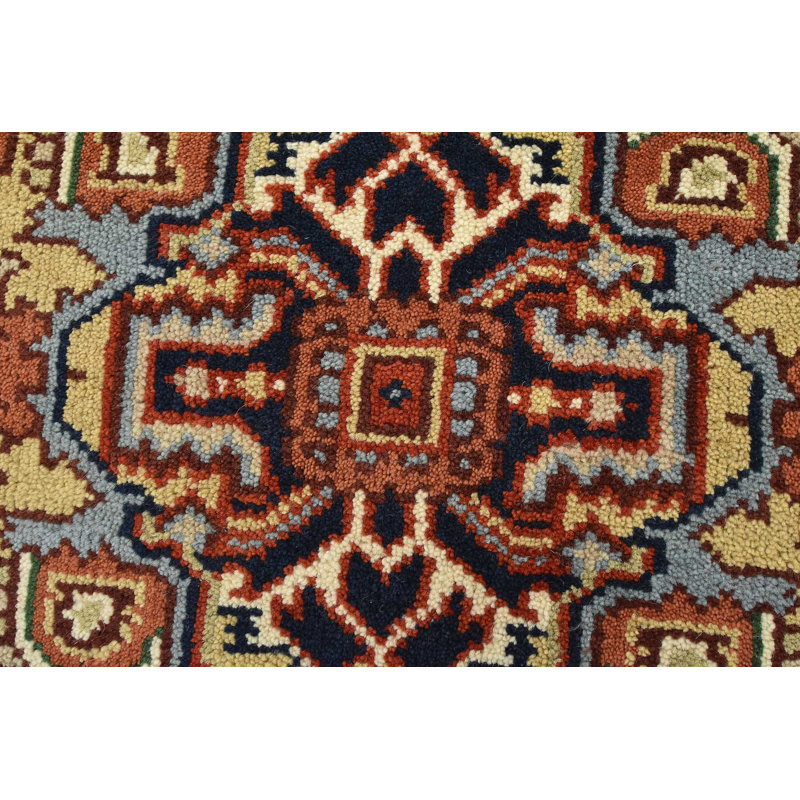 Tapis unique bleu 4 pi 1 po x 6 pi One-of-a-Kind