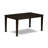 7 Piece Dining Table Set Consist of a Rectangle Wooden Table and 6 Dining Room Chairs, 36x60 Inch, Cappuccino-1440934190-1426526119