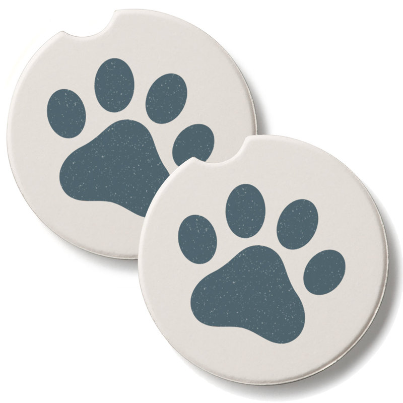 Paquet de 2 sous-verres Paw