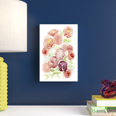 Rosen Garden I by Grace Popp - Wrapped Canvas Painting