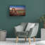 Art mural sur toile tendue - "Delicate Dawn" Rick Berk pour décoration de salon, de chambre à coucher ou de bureau - 22 x 32