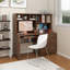 Home Office Computer Desk With Hutch-1465944128