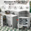 Meuble-lavabo 36 po avec lavabo en céramique-910575391-910575385