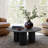 Leviah 40'' W Round Drum Coffee Table-101306601