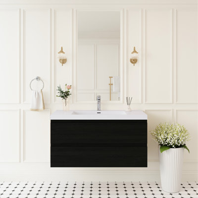 42 po Meuble-lavabo de salle de bain flottant 42 po