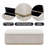 Versatile Corduroy Upholstered Ottoman with Spacious Storage for Home Enhancement