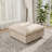 Kyna Linen Blend Slipper Ottoman