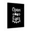 Open My Eyes - Wrapped Canvas Print-2043634959