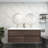 60'' Double Bathroom Vanity with Acrylic Top-70056052