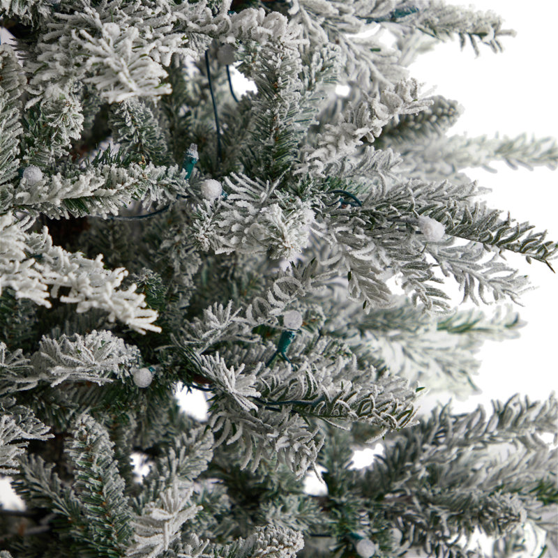 Lighted Artificial Christmas Tree, 8.5' H