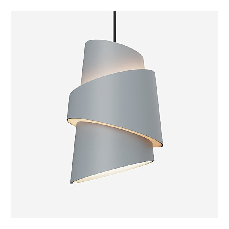 Croissant Pendant Light, Black, Blossom