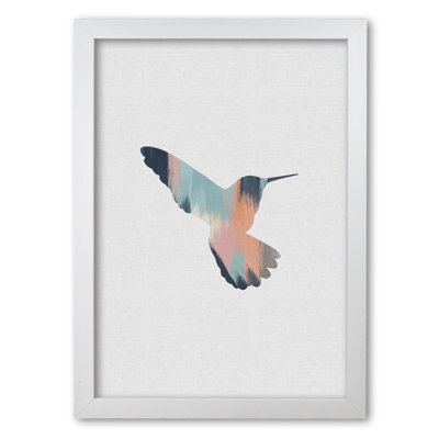 Pastel Hummingbird II - Print