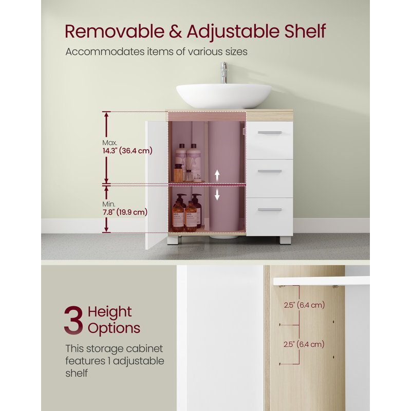 64cm Bathroom Vanity Base Only