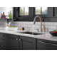 Kate Pull Down Sprayer Kitchen Sink Faucet with Matching Soap Dispenser