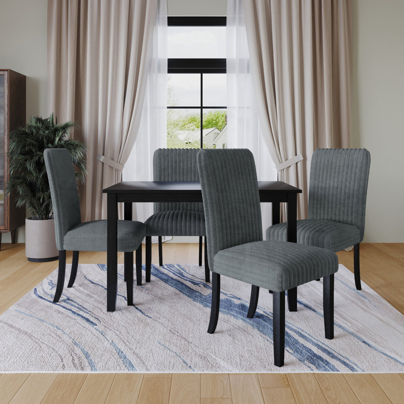 Ensemble repas pour 4 personnes Yacat, Gris