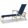 Askar Outdoor Rust-Resistant Metal Chaise Lounge