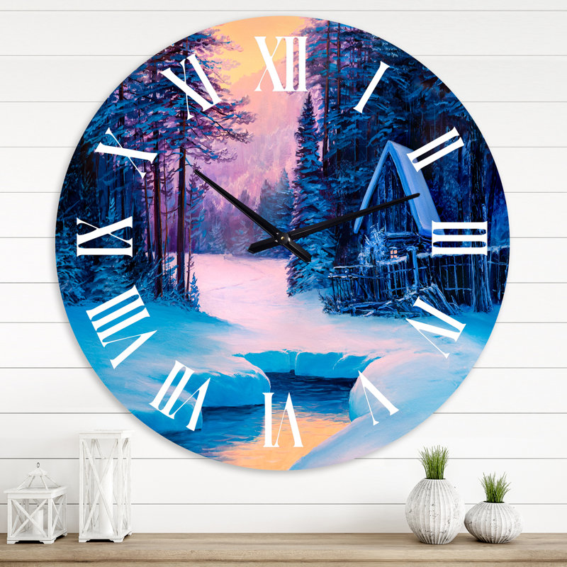 Horloge murale Lake House, Grand