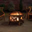XL steel fire bowl ASKJA - Ø76cm, copper