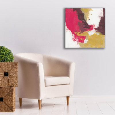  «Desert Slice 1» par June Erica Vess, art mural sur toile, 26 po x 26 po