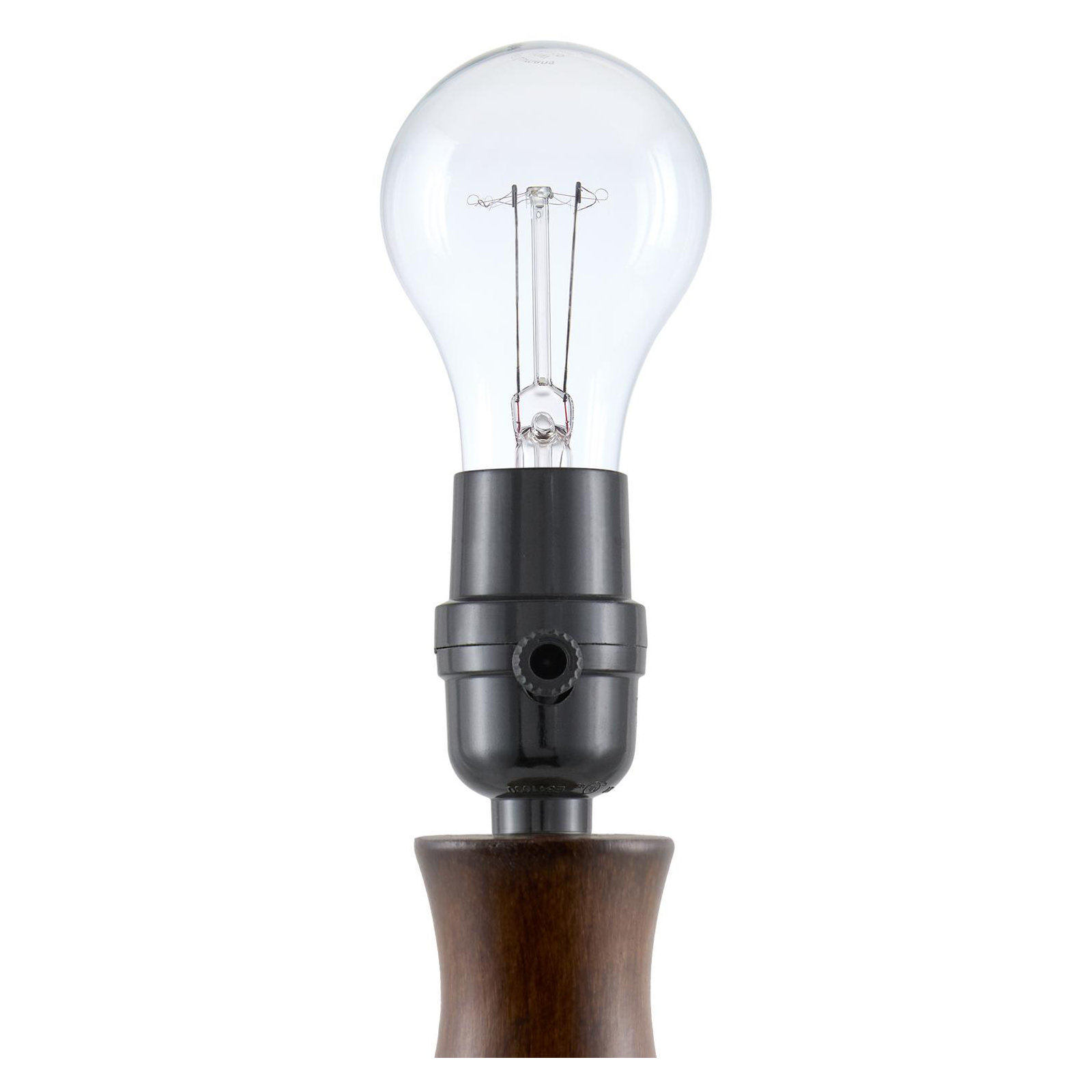 Dawes Table Lamp, Dark Brown