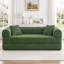 Canapé-lit 64,7 po en velours côtelé désossé, canapé futon modulaire, canapé en mousse à compression avec 2 coussins, aucun assemblage requis-1374894628-1369500009