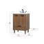 Ensemble de meuble-lavabo simple 24 po Baldwin-621335673