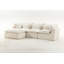 Canapé modulaire surdimensionné de 102,3 po de large avec canapé modulaire True Relax Comfy-431490668