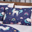Ensemble d'édredon en microfibre avec licorne Magical Unicorn Fantasy