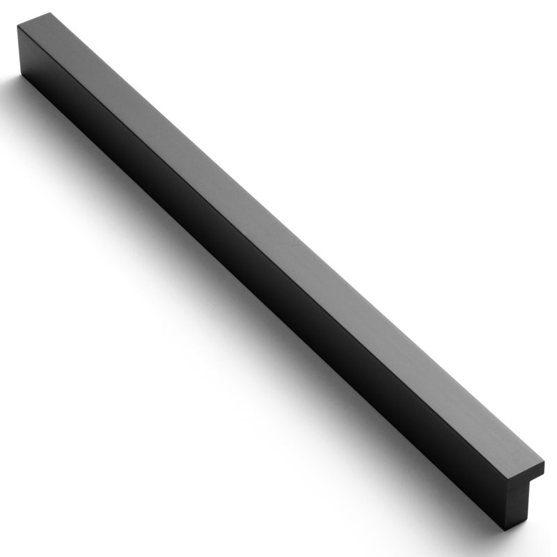 Poignée barre, 5 1/16", Noir