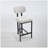 2PCS 26Inch Fabric Counter Height Barstools-1927309002