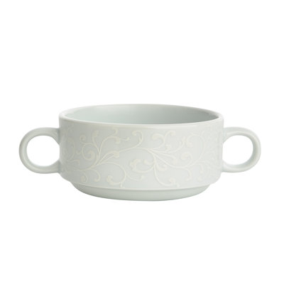 Ivy Flourish 9.5 oz. Soup Bowl