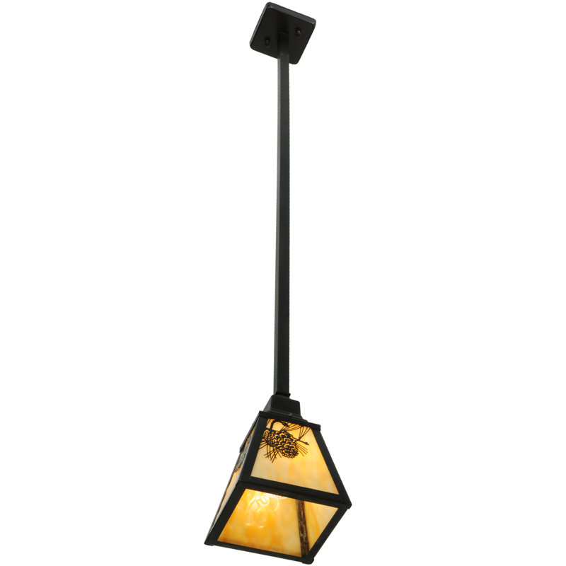 Luminaire suspendu géométrique 1 lumière Winter Pine