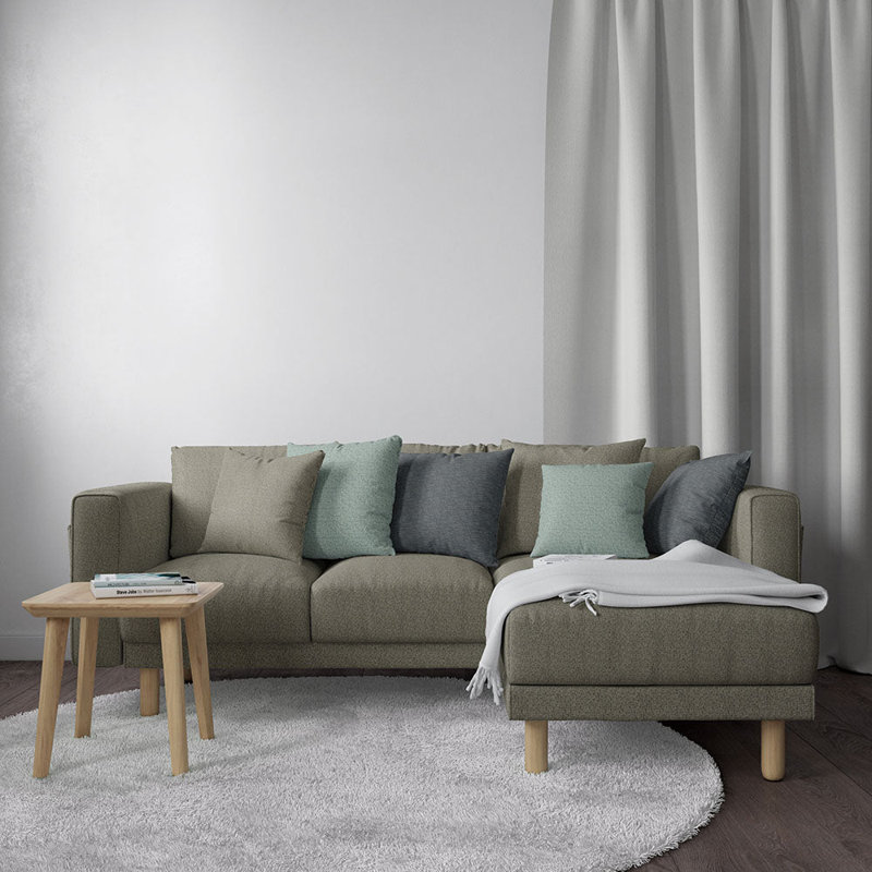 Tissu uni Abbeyshea Stature, Moineau
